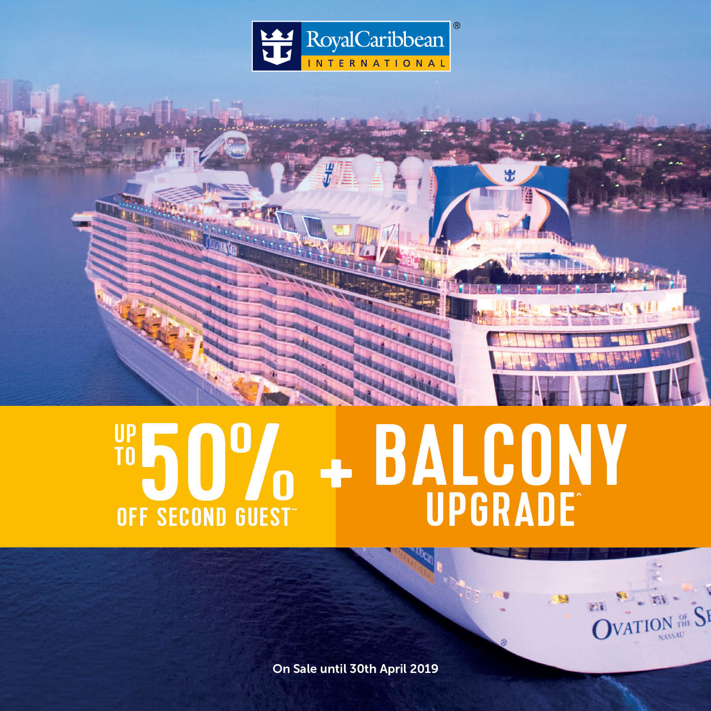 royal caribbean cruise & stay deals