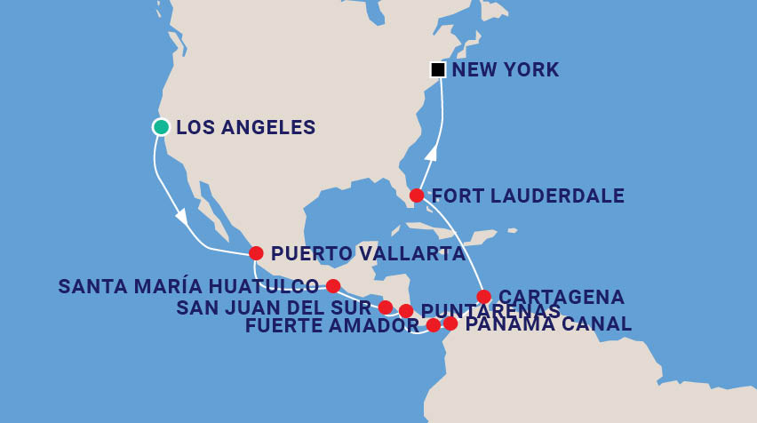 panama canal cruise from nyc