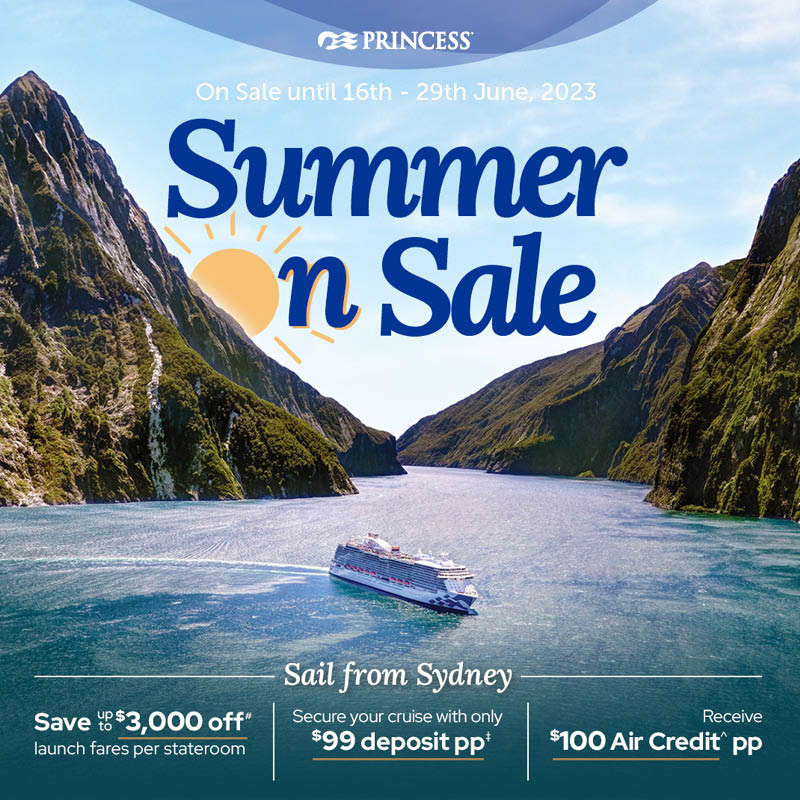 princess cruises australia day sale