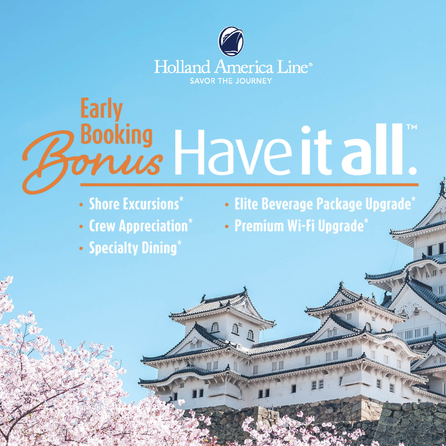 HOLLAND AMERICA DEALS 