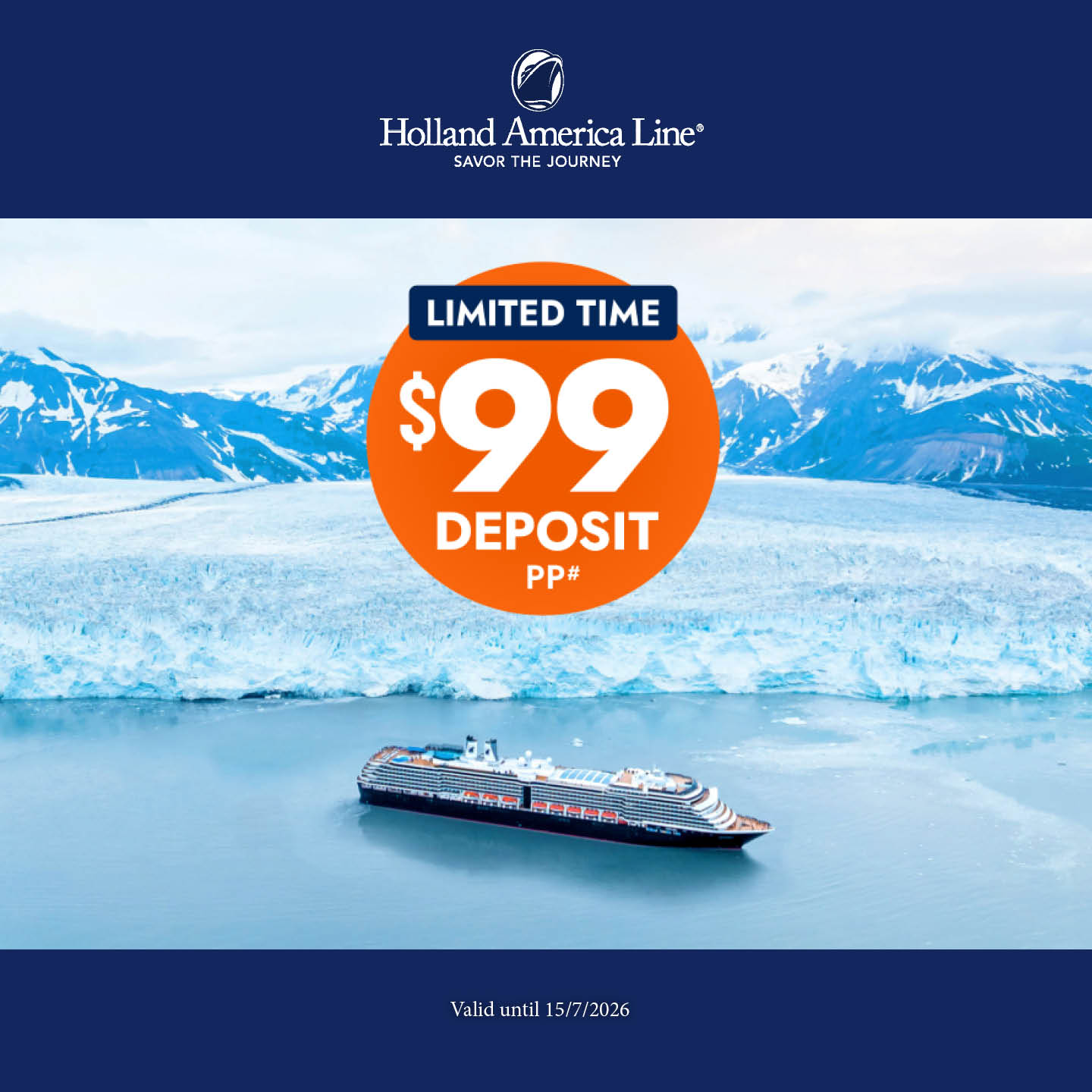 Holland America Deals