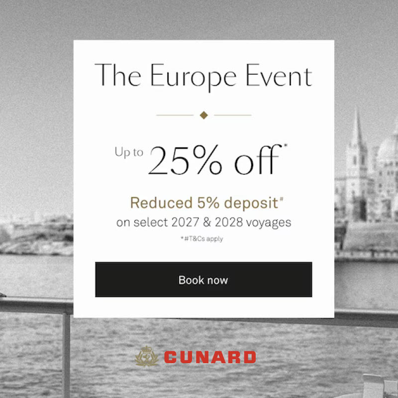 Cunard Cruise Deals